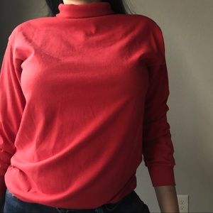 Vintage Sunbelt Turtleneck Tshirt Basic Top